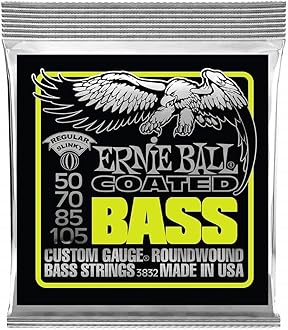Amazon.com: Ernie Ball: Slinky Bass Coated